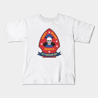 USMC 2nd Recon Battalion Kids T-Shirt